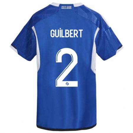 Kandiny Kinder Frédéric Guilbert #2 Blau Heimtrikot Trikot 2023/24 T-Shirt