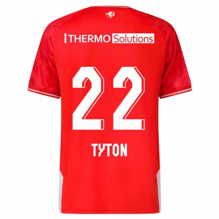 Kandiny Kinder Przemyslaw Tyton #22 Rot Heimtrikot Trikot 2023/24 T-Shirt