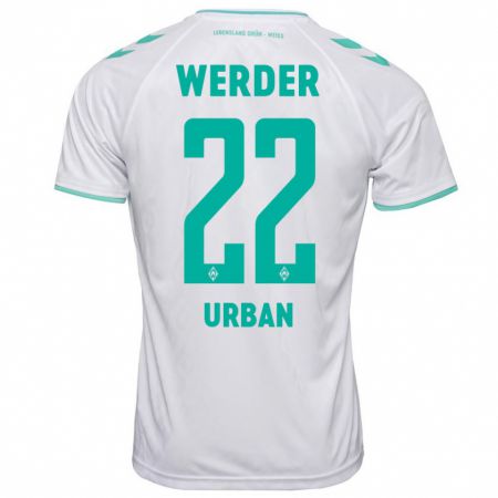 Kandiny Kinder Linus Urban #22 Weiß Auswärtstrikot Trikot 2023/24 T-Shirt