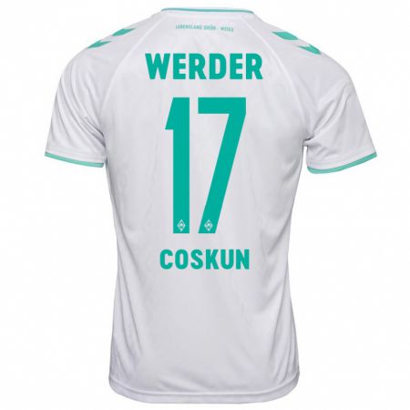 Kandiny Kinder Boran-Firat Coskun #17 Weiß Auswärtstrikot Trikot 2023/24 T-Shirt