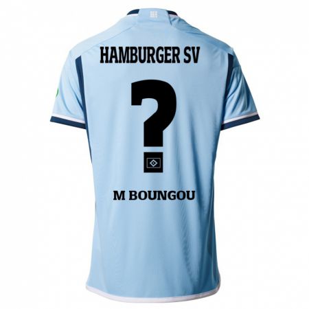Kandiny Kinder Edmond Loubongo-M'boungou #0 Blau Auswärtstrikot Trikot 2023/24 T-Shirt