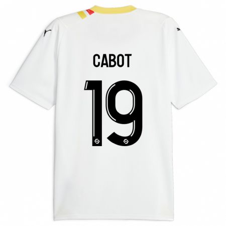 Kandiny Kinder Jimmy Cabot #19 Schwarz Auswärtstrikot Trikot 2023/24 T-Shirt
