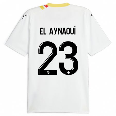 Kandiny Kinder Neil El Aynaoui #23 Schwarz Auswärtstrikot Trikot 2023/24 T-Shirt