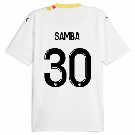 Kandiny Kinder Brice Samba #30 Schwarz Auswärtstrikot Trikot 2023/24 T-Shirt