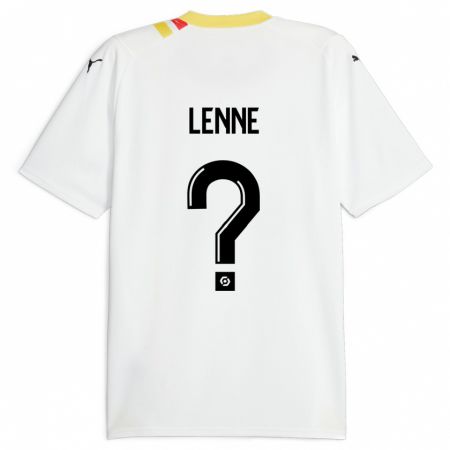 Kandiny Kinder Oscar Lenne #0 Schwarz Auswärtstrikot Trikot 2023/24 T-Shirt