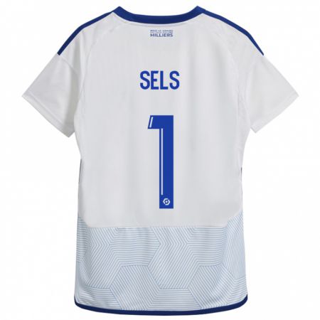 Kandiny Kinder Matz Sels #1 Weiß Auswärtstrikot Trikot 2023/24 T-Shirt