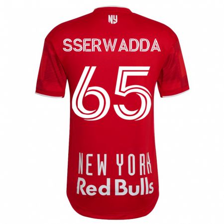 Kandiny Kinder Steven Sserwadda #65 Beige-Gold Auswärtstrikot Trikot 2023/24 T-Shirt