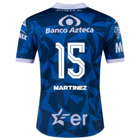 Kandiny Kinder Guillermo Martínez #15 Blau Auswärtstrikot Trikot 2023/24 T-Shirt