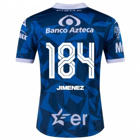 Kandiny Kinder Leonardo Jiménez #184 Blau Auswärtstrikot Trikot 2023/24 T-Shirt