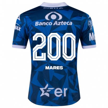 Kandiny Kinder Cristian Mares #200 Blau Auswärtstrikot Trikot 2023/24 T-Shirt