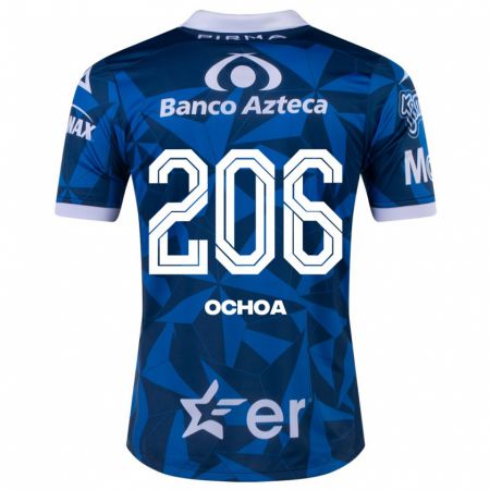 Kandiny Kinder Barúc Ochoa #206 Blau Auswärtstrikot Trikot 2023/24 T-Shirt