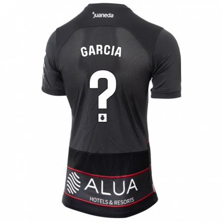 Kandiny Kinder Dani García #0 Schwarz Auswärtstrikot Trikot 2023/24 T-Shirt