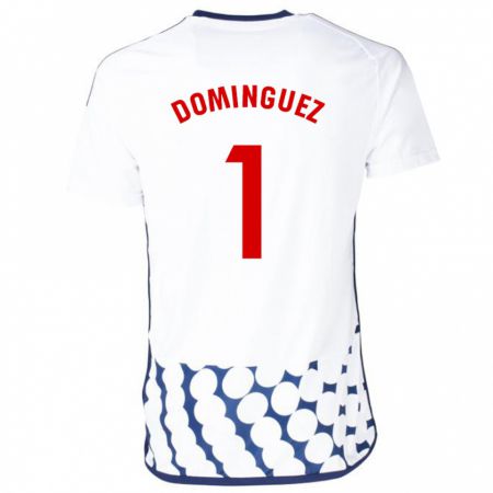 Kandiny Kinder Iago Domínguez #1 Weiß Auswärtstrikot Trikot 2023/24 T-Shirt