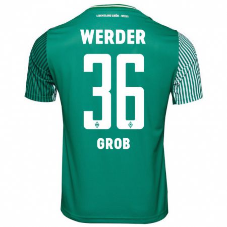 Kandiny Herren Christian Groß #36 Grün Heimtrikot Trikot 2023/24 T-Shirt