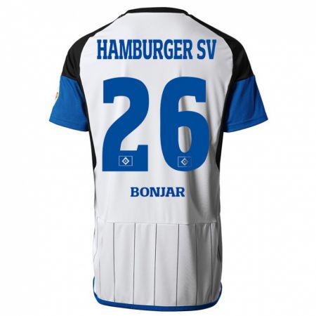 Kandiny Herren Amir Bonjar #26 Weiß Heimtrikot Trikot 2023/24 T-Shirt