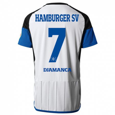 Kandiny Herren Ismaila Djamanca #7 Weiß Heimtrikot Trikot 2023/24 T-Shirt