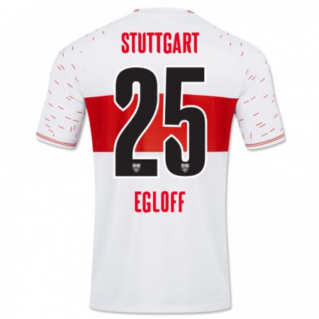 Kandiny Herren Lilian Egloff #25 Weiß Heimtrikot Trikot 2023/24 T-Shirt