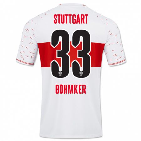 Kandiny Herren Finn Böhmker #33 Weiß Heimtrikot Trikot 2023/24 T-Shirt