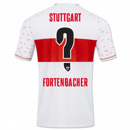 Kandiny Herren Jannik Fortenbacher #0 Weiß Heimtrikot Trikot 2023/24 T-Shirt