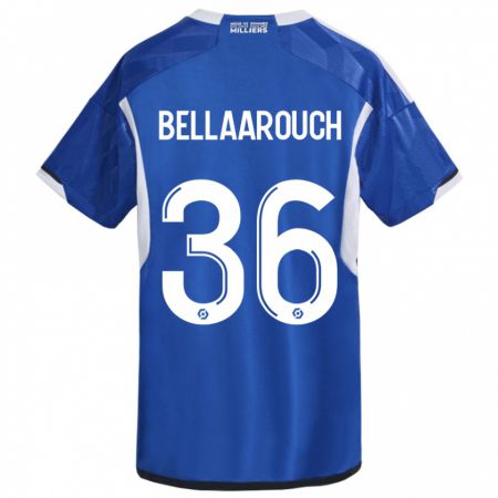 Kandiny Herren Alaa Bellaarouch #36 Blau Heimtrikot Trikot 2023/24 T-Shirt