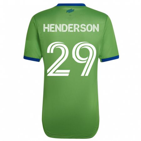 Kandiny Herren Anna Henderson #29 Grün Heimtrikot Trikot 2023/24 T-Shirt
