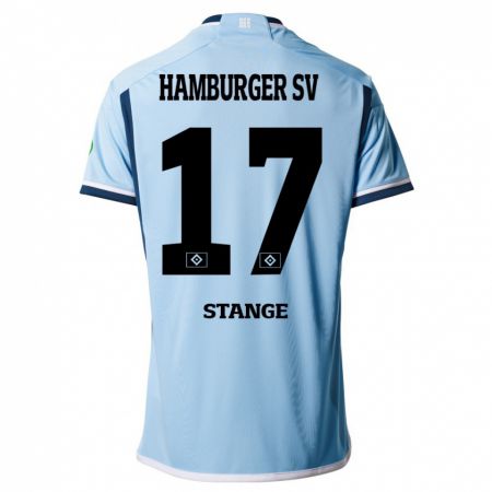 Kandiny Herren Otto Stange #17 Blau Auswärtstrikot Trikot 2023/24 T-Shirt