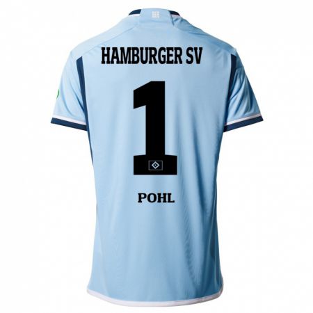 Kandiny Herren Christina Pohl #1 Blau Auswärtstrikot Trikot 2023/24 T-Shirt