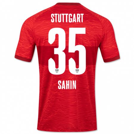 Kandiny Herren Mehmet Sahin #35 Rot Auswärtstrikot Trikot 2023/24 T-Shirt