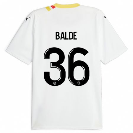 Kandiny Herren Ibrahima Baldé #36 Schwarz Auswärtstrikot Trikot 2023/24 T-Shirt