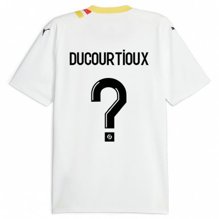 Kandiny Herren Ilan Ducourtioux #0 Schwarz Auswärtstrikot Trikot 2023/24 T-Shirt