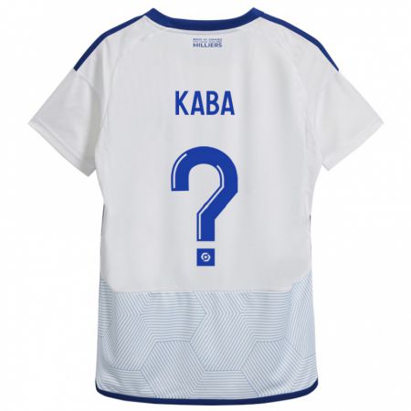 Kandiny Herren Kanfory Kaba #0 Weiß Auswärtstrikot Trikot 2023/24 T-Shirt
