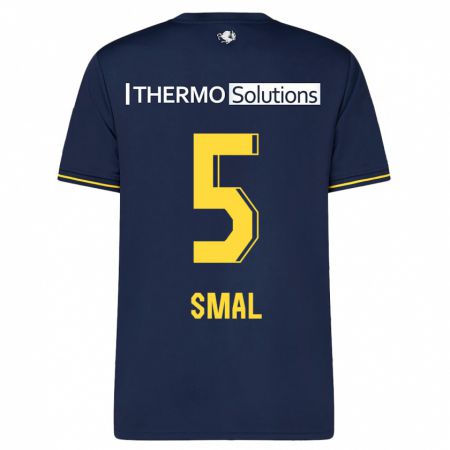 Kandiny Herren Gijs Smal #5 Marine Auswärtstrikot Trikot 2023/24 T-Shirt