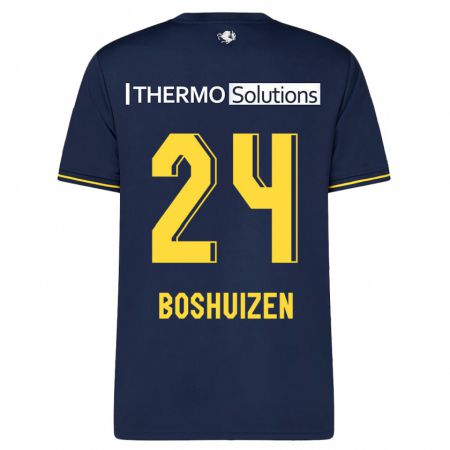 Kandiny Herren Annouk Boshuizen #24 Marine Auswärtstrikot Trikot 2023/24 T-Shirt