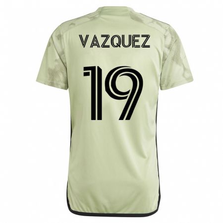 Kandiny Herren Favian Vazquez #19 Grün Auswärtstrikot Trikot 2023/24 T-Shirt