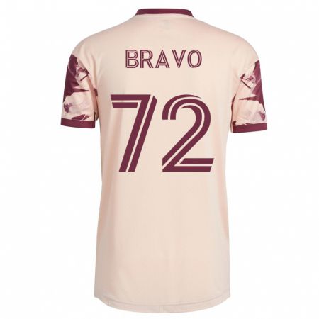 Kandiny Herren Julian Bravo #72 Cremefarben Auswärtstrikot Trikot 2023/24 T-Shirt