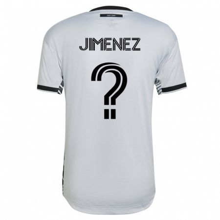 Kandiny Herren Kevin Jimenez #0 Weiß Auswärtstrikot Trikot 2023/24 T-Shirt