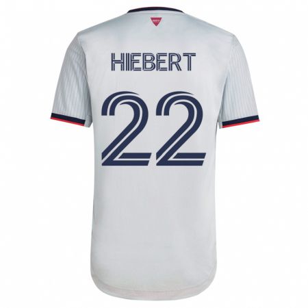 Kandiny Herren Kyle Hiebert #22 Weiß Auswärtstrikot Trikot 2023/24 T-Shirt