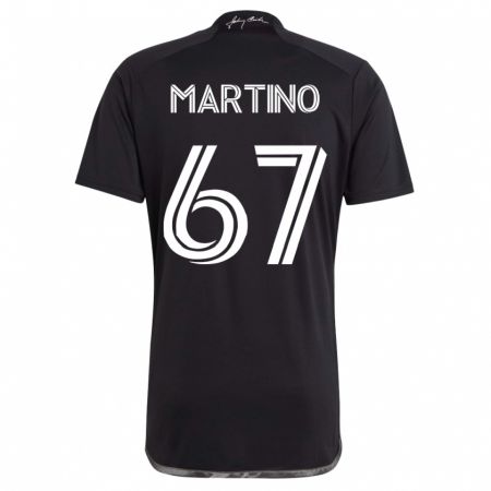 Kandiny Herren Ben Martino #67 Schwarz Auswärtstrikot Trikot 2023/24 T-Shirt
