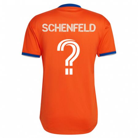 Kandiny Herren Matthew Schenfeld #0 Weiß Auswärtstrikot Trikot 2023/24 T-Shirt