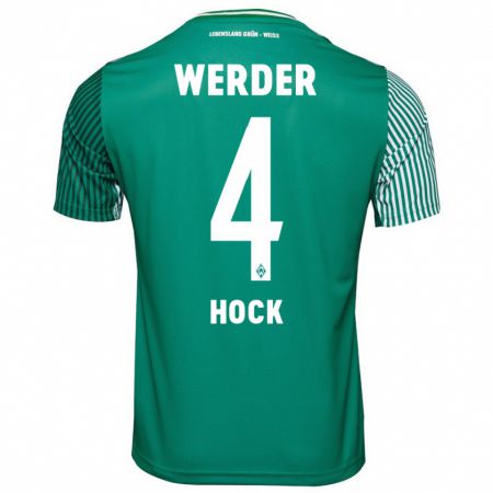 Kandiny Damen Alexander Höck #4 Grün Heimtrikot Trikot 2023/24 T-Shirt