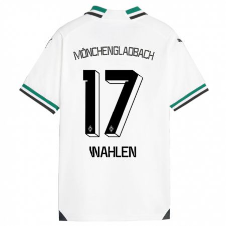 Kandiny Damen Vanessa Wahlen #17 Weiß Grün Heimtrikot Trikot 2023/24 T-Shirt