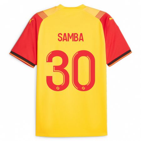 Kandiny Damen Brice Samba #30 Gelb Heimtrikot Trikot 2023/24 T-Shirt