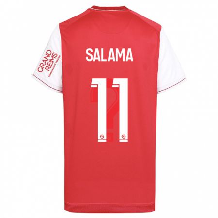 Kandiny Damen Amine Salama #11 Rot Heimtrikot Trikot 2023/24 T-Shirt