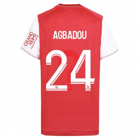 Kandiny Damen Emmanuel Agbadou #24 Rot Heimtrikot Trikot 2023/24 T-Shirt