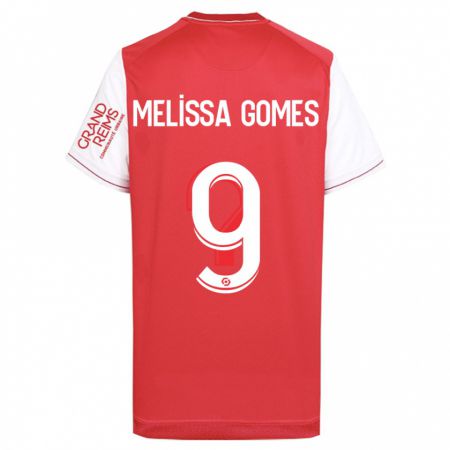 Kandiny Damen Melissa Ferreira Gomes #9 Rot Heimtrikot Trikot 2023/24 T-Shirt