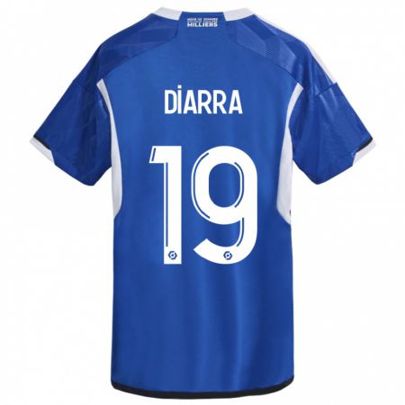 Kandiny Damen Habib Diarra #19 Blau Heimtrikot Trikot 2023/24 T-Shirt