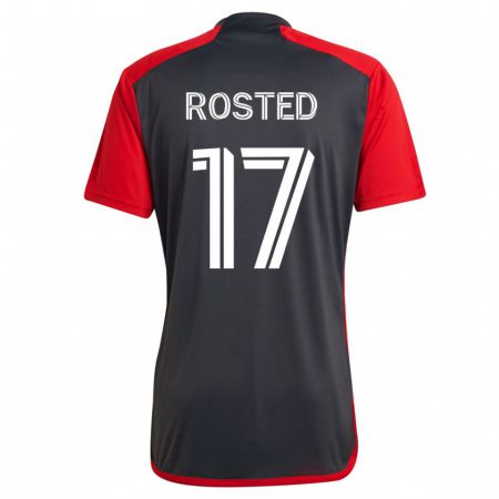 Kandiny Damen Sigurd Rosted #17 Grau Heimtrikot Trikot 2023/24 T-Shirt