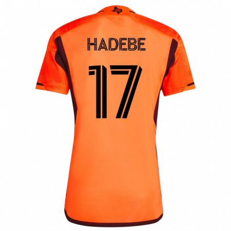 Kandiny Damen Teenage Hadebe #17 Orangefarben Heimtrikot Trikot 2023/24 T-Shirt