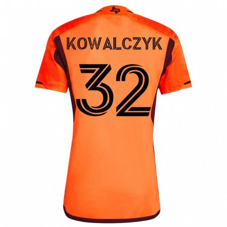 Kandiny Damen Sebastian Kowalczyk #32 Orangefarben Heimtrikot Trikot 2023/24 T-Shirt