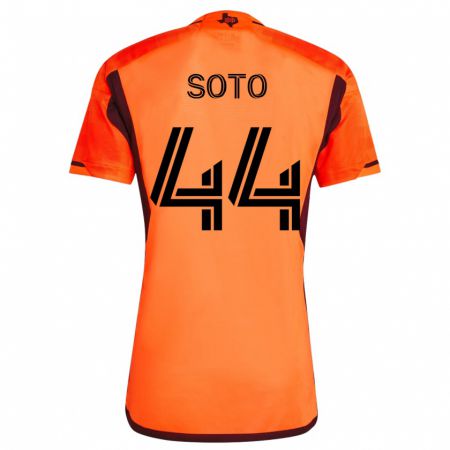 Kandiny Damen Ezekiel Soto #44 Orangefarben Heimtrikot Trikot 2023/24 T-Shirt